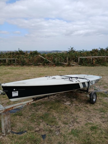 Sailing boat laser 2 - boat,