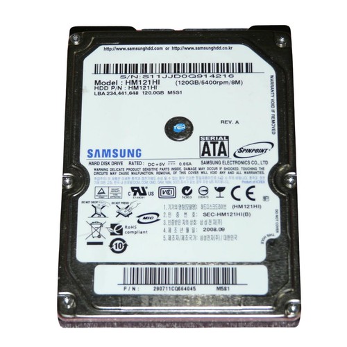 Samsung spinpoint m5s hm121hi - samsung,