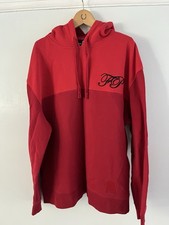 Fred Perry X RAF Simons Hoodie Red P2P 24”