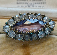 antique Victorian purple glass