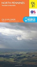 OS Explorer OL31 North Pennines - Teesdale & Weardale (OS ... by Ordnance Survey