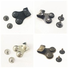 20Pcs Mountaineering Boots Hooks Copper Shoe Lace Buckles Repair Hiking Outdoor