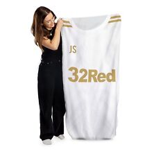 Swansea - 2012 - Home Shirt Towel - Personalised Retro Beach Towel