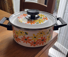 Vintage Retro Prestige 'Country Kitchen' Cookware Casserole Dish Lid - ITALY