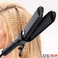 Hair Curler Ceramic Crimper Wave Iron Wand Wet & Dry Styling Tool Salon