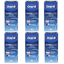 Oral-B SuperFloss Dental Floss - Multibuy Pack of 6