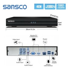 1080N HD 4 Channel CCTV DVR