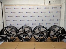 Volvo Xc90 MK2 2015-2024 R Design R22 Alloy Wheels Matt Black 9J ET38.5 Genuine