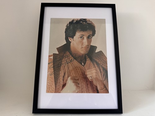 Sylvester stallone signed - sylvester,