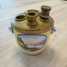 Antique Porcelain Inkwell