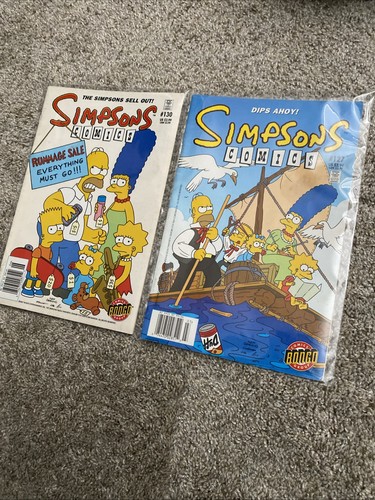 Lot simpsons comics 127 - of,