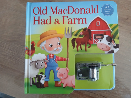 Wind music box book - box,