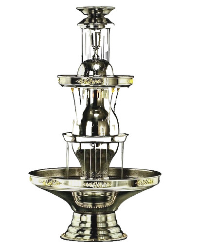 Champagne fountain tier - champagne,