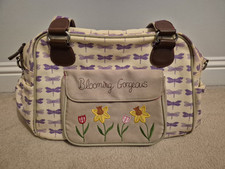 YUMMY MUMMY BABY CHANGING BAG PINK LINING