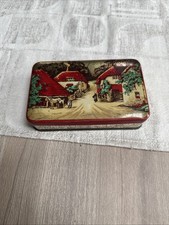 HARRY VINCENT LTD BLUE BIRD TOFFEE VINTAGE TIN ENGLISH VILLAGE