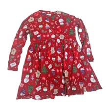 Girls NEXT Christmas Dress 8