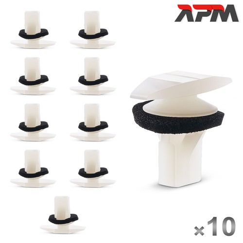 10x mounting clips door seal - clips,