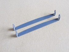 2 x Meccano Aeroplane Constructor Cross Strut Staggered LH P191 Blue