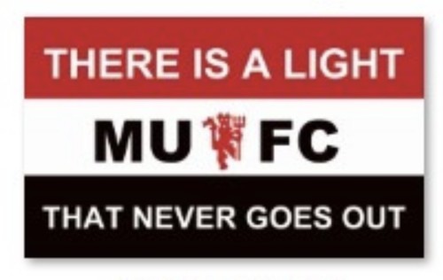 Manchester united flag 3x2 - united,