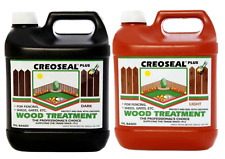 Creocote Oil Based Timber Treatment Dark Brown Light Brown Creosote Creoseal 4L