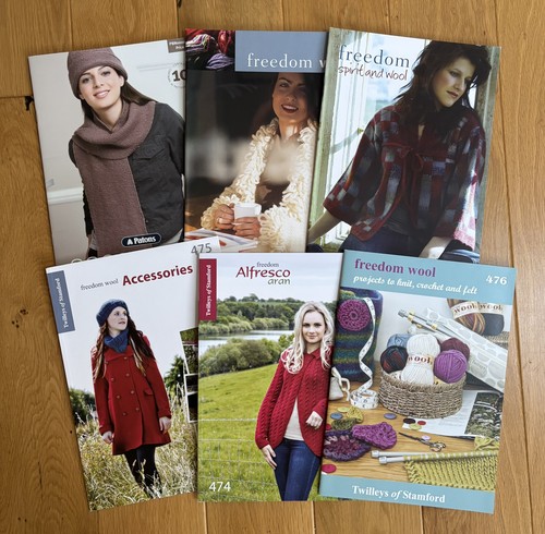 Knitting books - 6, books.