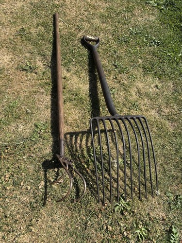Vintage large garden - vintage, prong