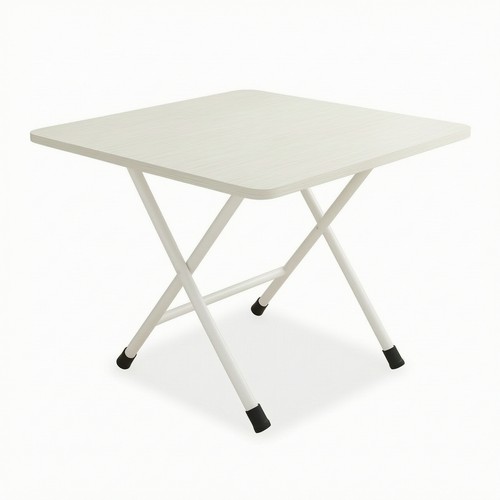 Square folding table - folding, compact