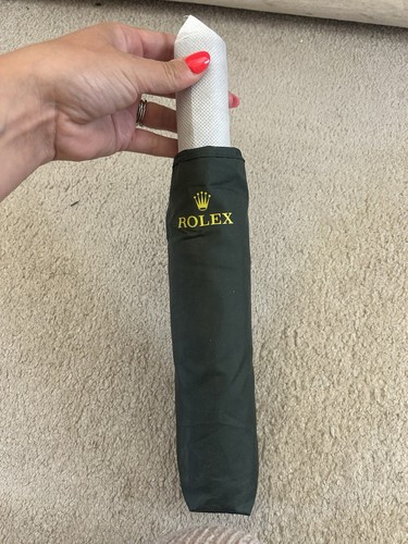 Rolex umbrella green - rolex, with