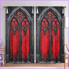2 Panels Gothic Style Castle