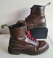 Dr Martens Brown Leather Boots