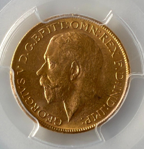 1916m george gold sovereign - v,