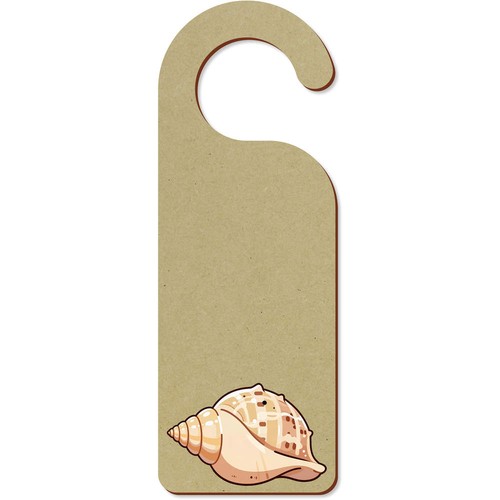 Conch shell door hanger - shell', sign