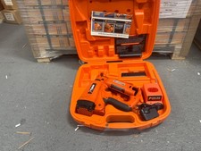 PASLODE IM65 ANGLED 2ND FIX BRADDER .TOOL 91 FULL KIT EXCELLENT