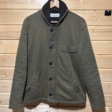 Universal Works Men’s N1 Deck Dark Green Jacket Size Medium 