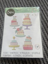 Sizzix Build A Cake Die Set