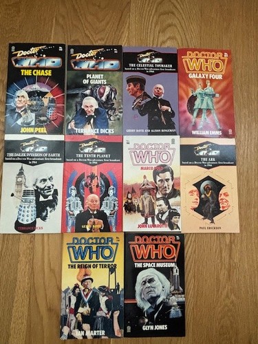 Doctor who target books - who,