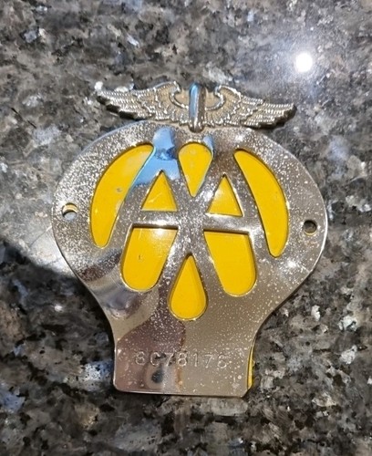 Vintage car grille badge - grille,