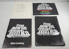 Tonka 1983 Toy Catalog Dealer Folder Product Line Fall Guy Clutch Poppers Tiny