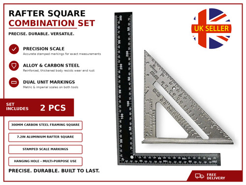 Rafter speed square set - rafter,