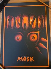 Majoras Mask the Legend of Zelda, Coated Quality Poster, Wall Art Nintendo 61x45