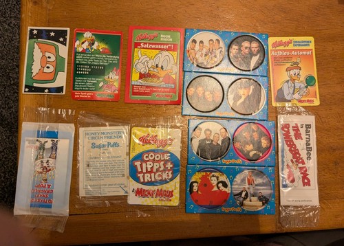 Kellogg cards job lot - kellogg's,