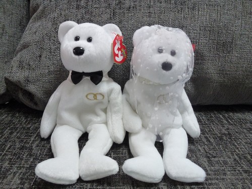 Beanie babies wedding bride - ty,