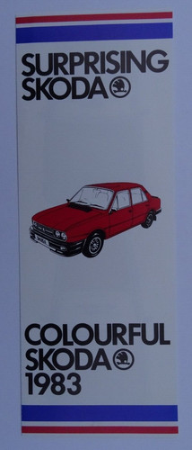 Skoda colour chart brochure - colour,