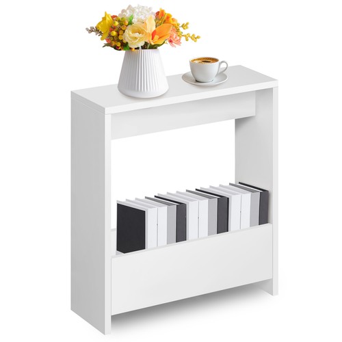 Slim side table with storage - slim,