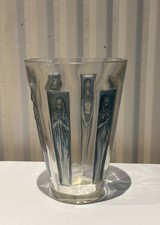 R Lalique Six Figuerines Vase