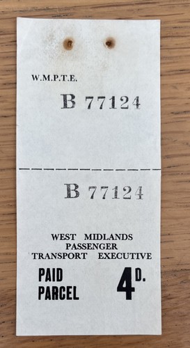 Wmpte west midlands - west, passenger