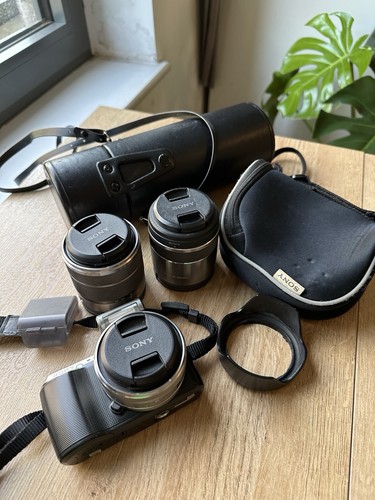 Sony nex mirrorless camera - sony, nex-c3