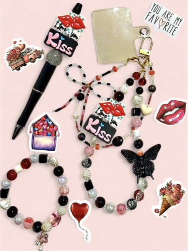 Valentine day beaded - day,
