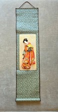 Japanese hanging scroll Geisha