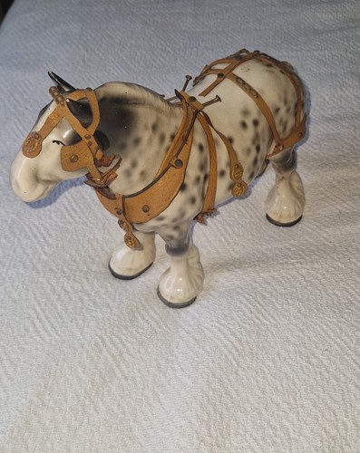 Antique ceramic shire draft - ceramic,